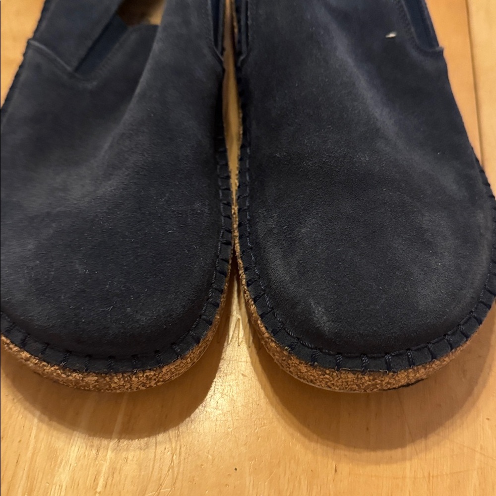 Birkenstock Callan suede leather slip ons, Navy size 40, 9-9.5, EUC - Picture 6 of 6